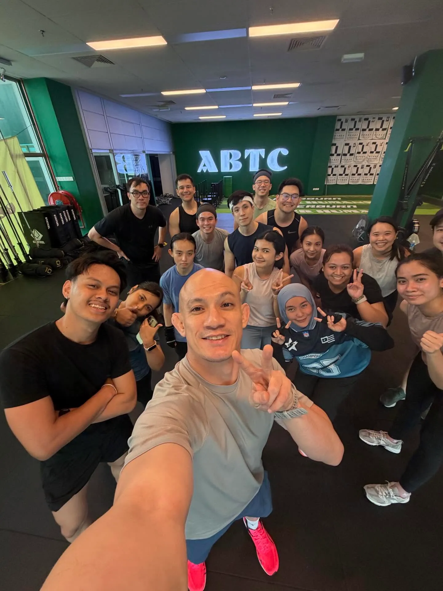 Aymarn Annuar training session